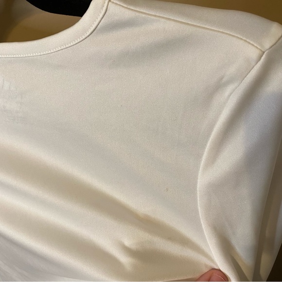 NWT White Girls Adidas Long Sleeve Shirt - Picture 6 of 7